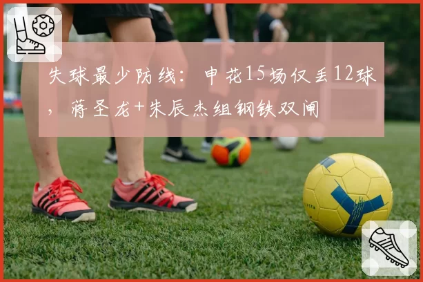 失球最少防线：申花15场仅丢12球，蒋圣龙+朱辰杰组钢铁双闸